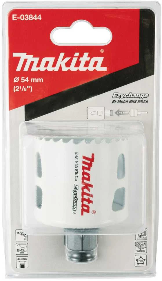 Makita EZYCHANGE Bi-Metal gręžimo karūna 54mm E-03844 BiM • 54 mm • Ezychange