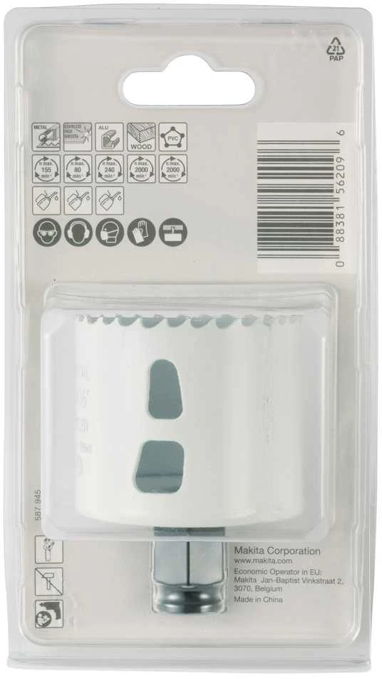 Makita EZYCHANGE Bi-Metal gręžimo karūna 56mm E-03850 BiM • 56 mm • Ezychange