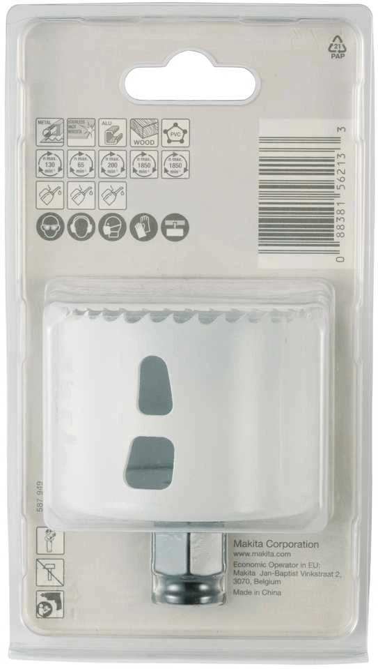 Makita EZYCHANGE Bi-Metal gręžimo karūna 65mm E-03894 BiM • 65 mm • Ezychange