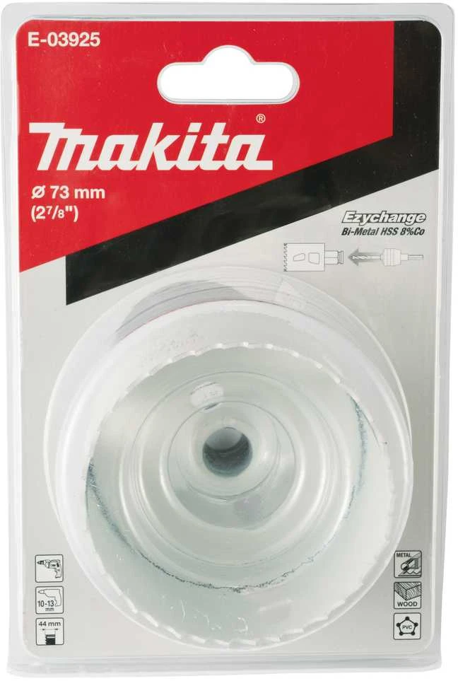 Makita EZYCHANGE Bi-Metal gręžimo karūna 73mm E-03925 BiM • 73 mm • Ezychange