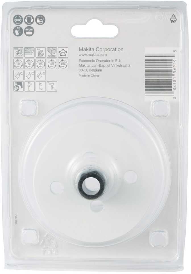 Makita EZYCHANGE Bi-Metal gręžimo karūna 83mm E-03953 BiM • 83 mm • Ezychange