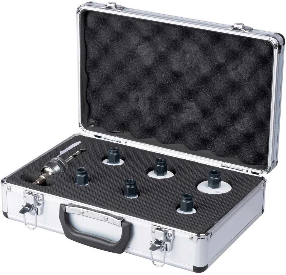 Makita EZYCHANGE BI-METALL karūnų rinkinys elektrikams 6 dydžių (16,20,25,32,40,51mm) E-12310
