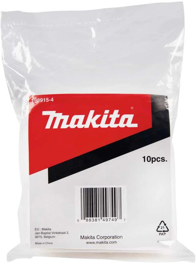 Makita Filtras 10vnt 198915-4 CL070D, DCL180, CL106, CL070