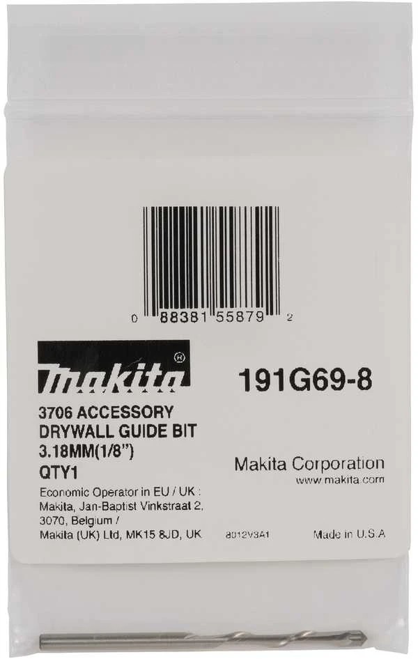 Makita Freza gipso kartonui 3,18mm (1/8"), DCO180/DCO181 191G69-8