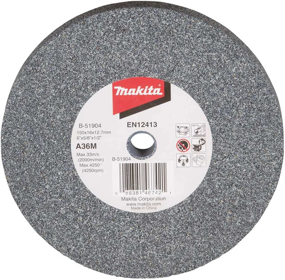 Makita B-51904 Galandimo diskas 150x16x12,7mm A36M