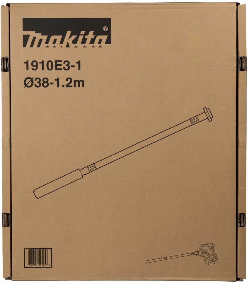 Makita GILUMINIO VIBRATORIAUS ANTGALIS 38MM, 1,2M. (VR001GZ) 1910E3-1