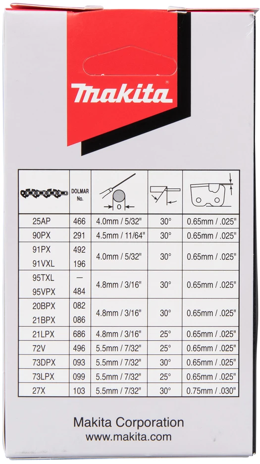Makita Grandinės FC 73LP 45/18", 3/8", 1,5MM -68H 191H51-3