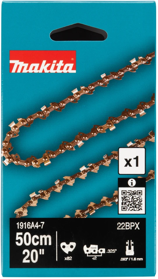 Makita Grandinės MC 22BPX 50cm/20" ,0,325", 1,6mm, 82H 1916A4-7