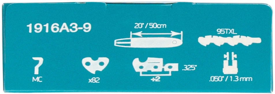 Makita Grandinės MC 55cm/20" , 0,325", 1,3mm,82H 1916A3-9