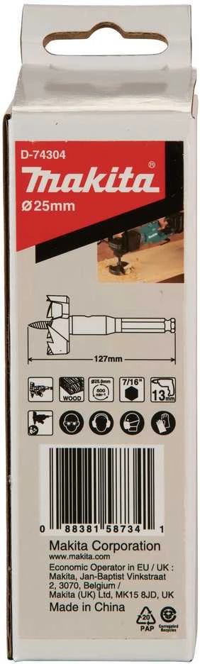 Makita Grąžtas freza 25mm D-74304