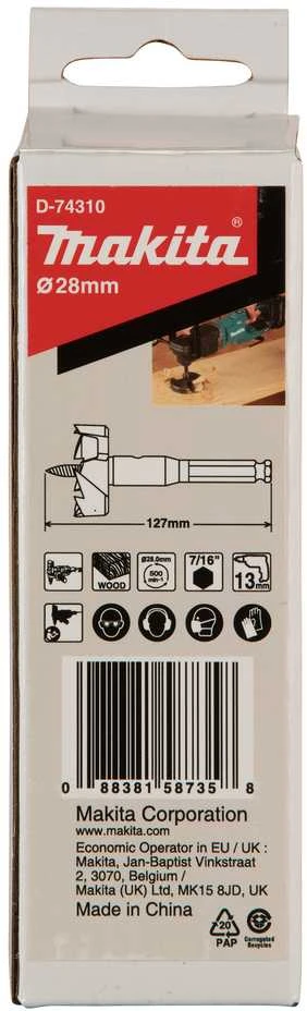 Makita Grąžtas freza 28mm D-74310