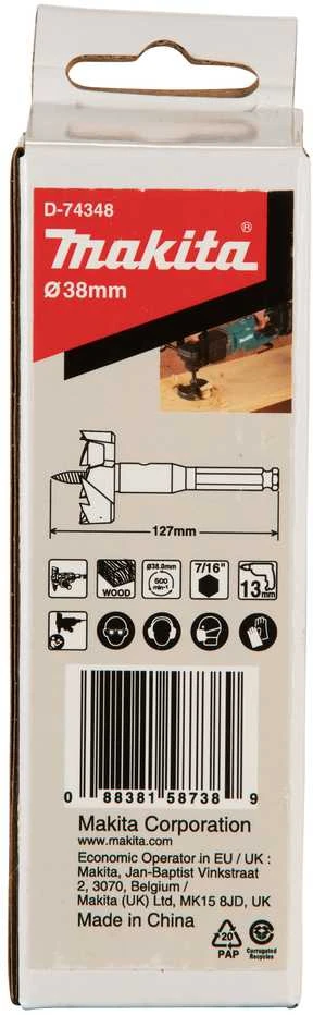 Makita Grąžtas freza 38mm D-74348