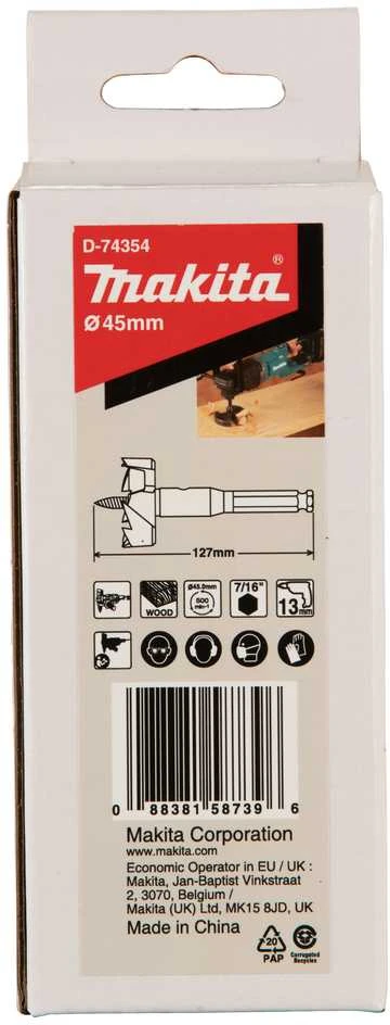 Makita Grąžtas freza 45mm D-74354
