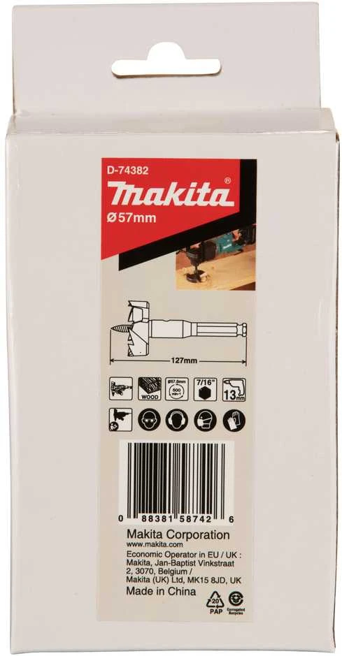 Makita Grąžtas freza 57mm D-74382