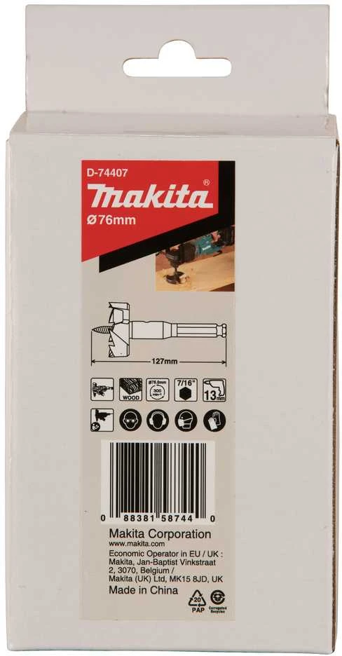 Makita Grąžtas freza 76mm D-74407