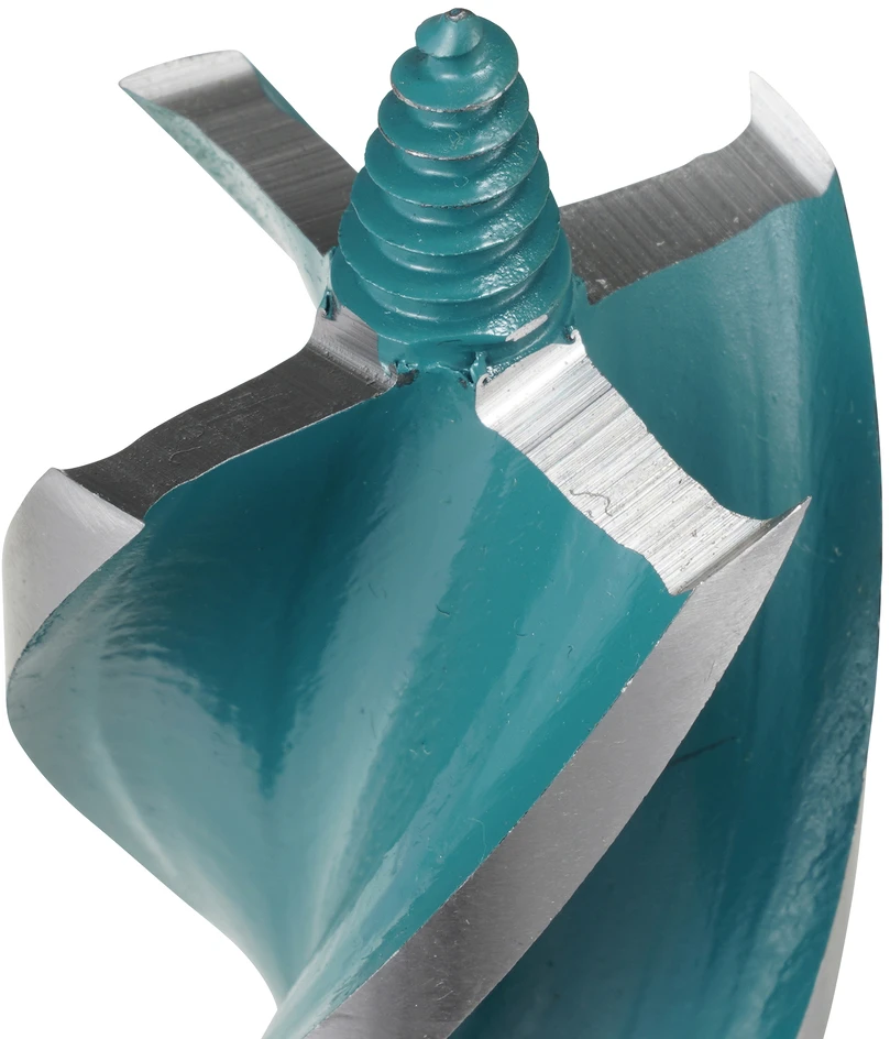 Makita Grąžtas medienai su 4 grioveliais ir 4 pjaunančiomis briaunomis, 35x165 mm, su 1/4" šešiakampiu koteliu E-26711