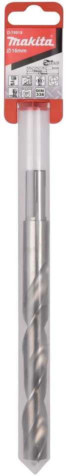 Makita Grąžtas metalui, HSS-G, 16x178 (120) mm D-74918