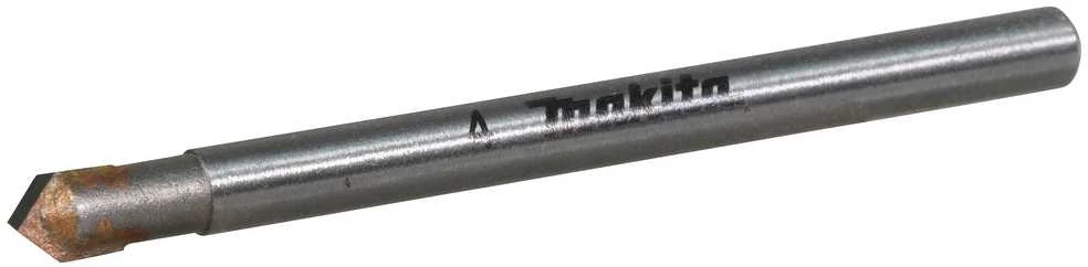 Makita Grąžtas stiklui, 4x51mm, su tiesiu apvaliu koteliu. D-78411