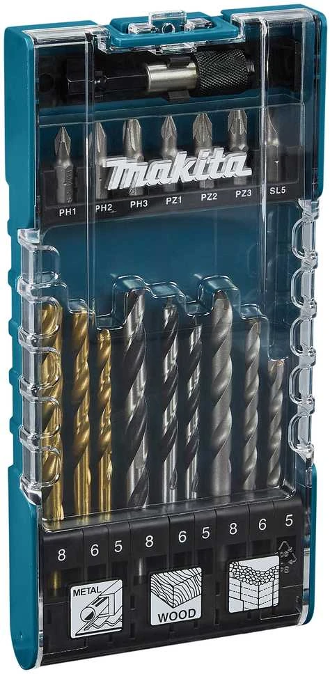 Makita GRĄŽTŲ IR SUKIMO ANTGALIŲ RINKINYS (17 vnt) D-74887
