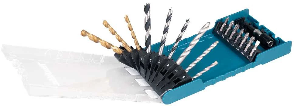 Makita GRĄŽTŲ IR SUKIMO ANTGALIŲ RINKINYS (17 vnt) D-74887
