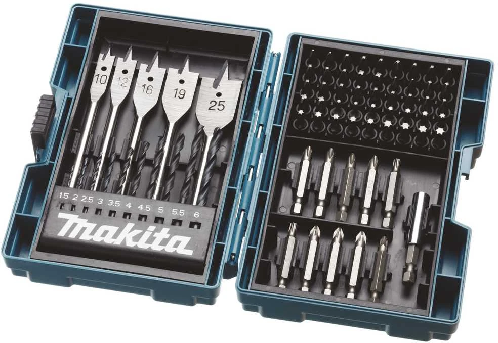 Makita Grąžtų ir sukimo antgalių rinkinys 71 dalies. B-50295