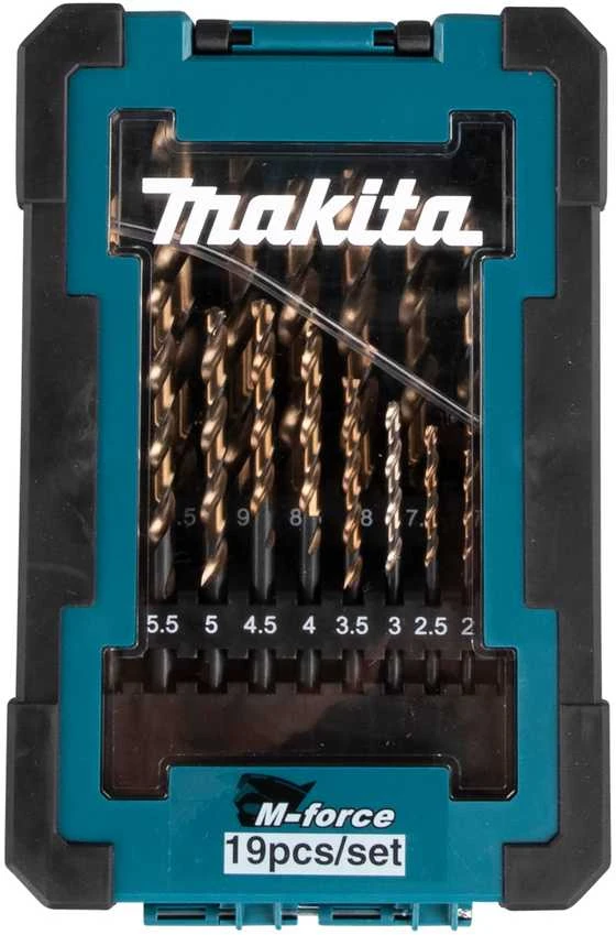 Grąžtas Makita Grąžtų komplektas M-Force 19 vnt. (1-10mm) D-67583