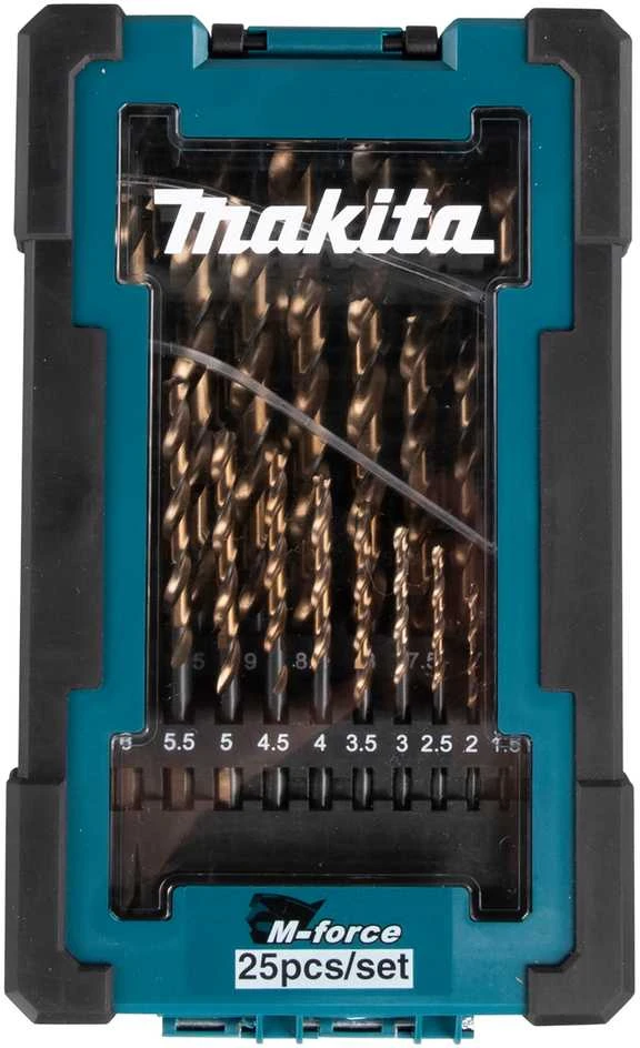 Grąžtas Makita Grąžtų komplektas M-Force 25 vnt. (1-13mm) D-67599