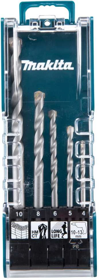 Grąžtas Makita Grąžtų mūrui komplektas 5vnt E-11536