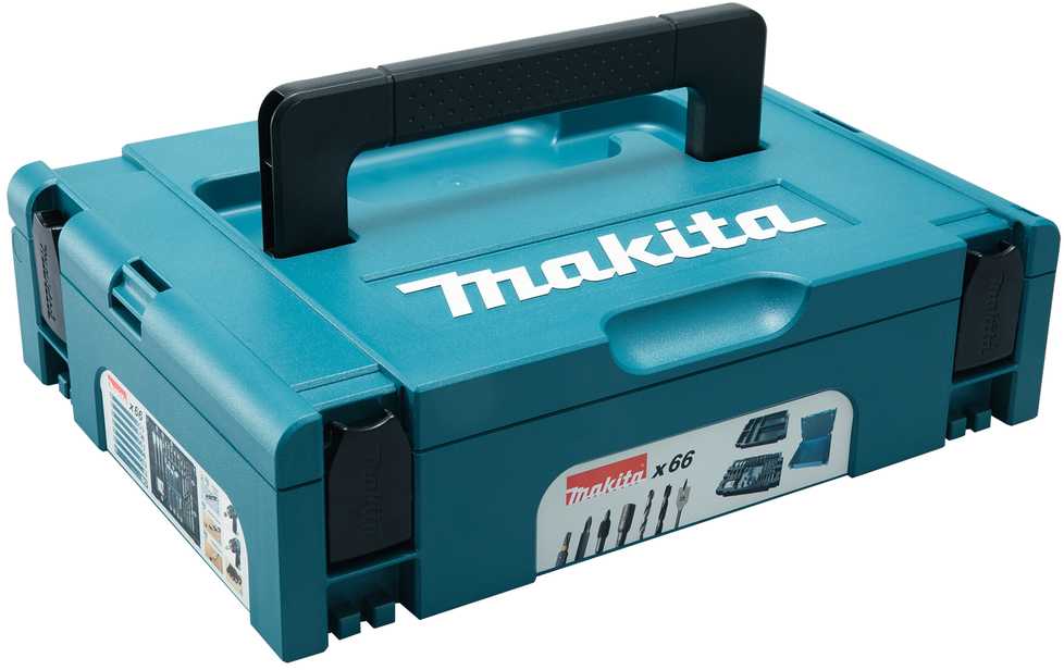 Makita Grąžtų / sukimo antgalių rinkinys B-43044 66 vnt. • magnetinis laikiklis