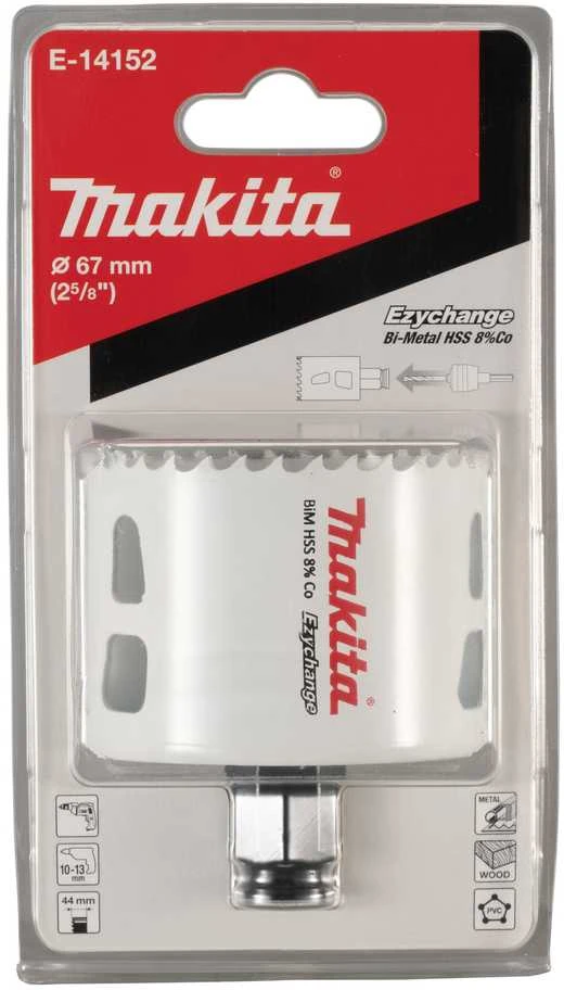 Makita Gręžimo karūna EZYCHANGE, 67mm, BIM E-14152
