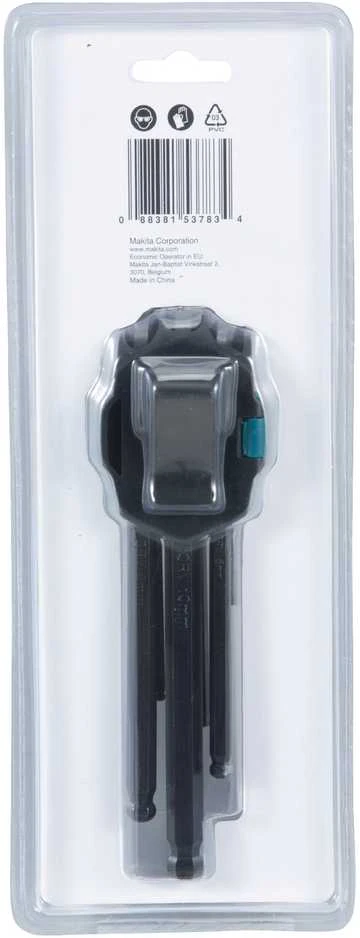 Makita Hex raktas veržliaraktis 9vnt. 1.5-10mm B-65894