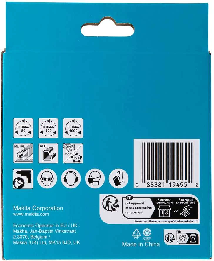 Makita HSS Bi-Metal grežimo karuna 105mm D-17142