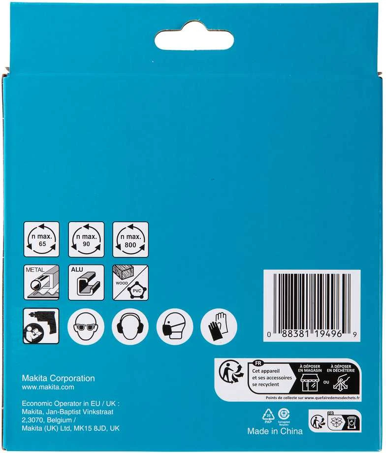 Grąžtas Makita HSS Bi-Metal grežimo karuna 127mm D-17158