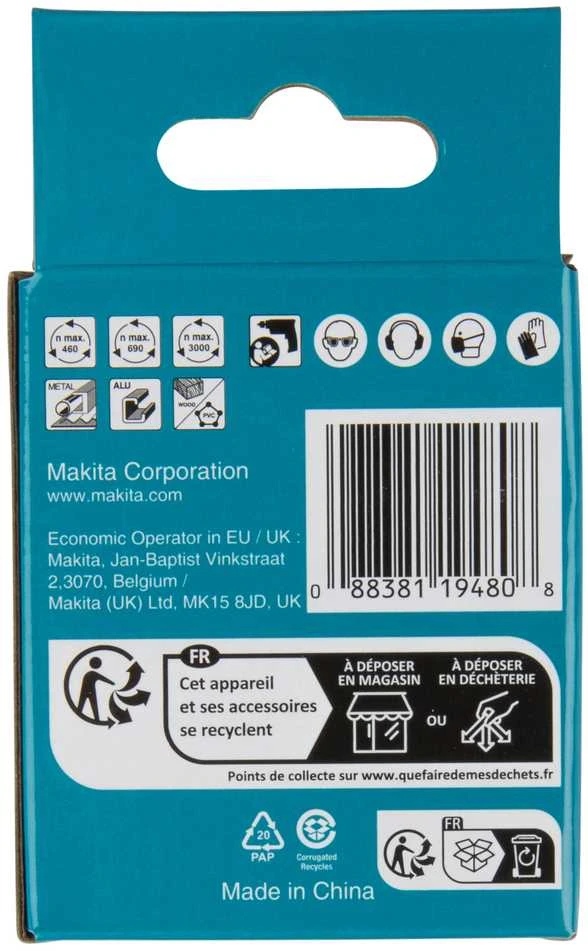 Makita HSS Bi-Metal grežimo karuna 19mm D-17005