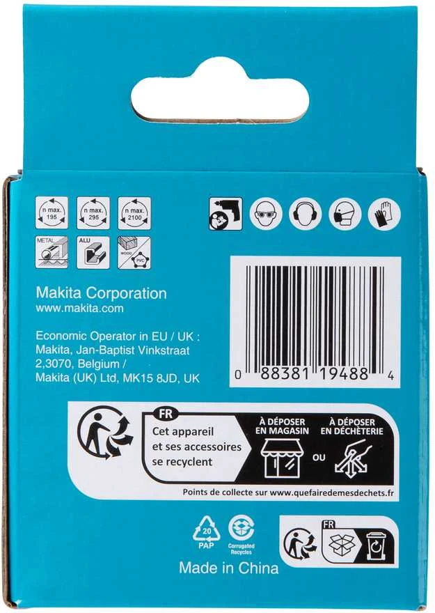 Makita HSS Bi-Metal grežimo karuna 44mm D-17077