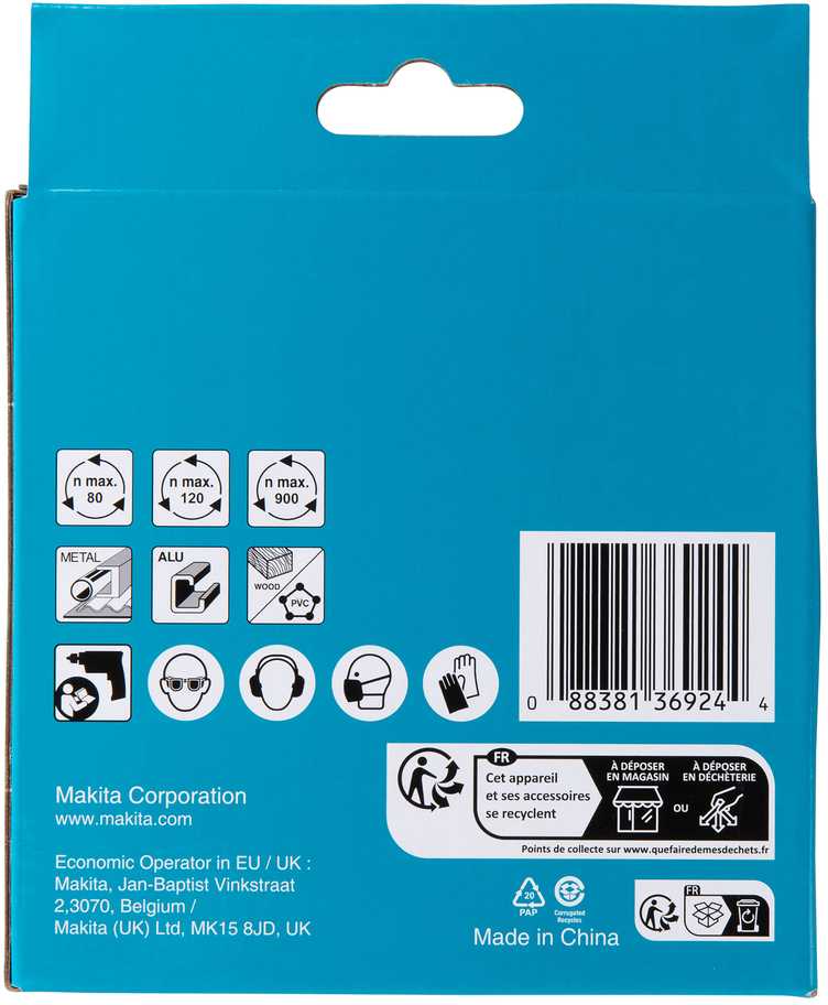 Makita HSS Bi-Metal grežimo karuna 111mm D-35592