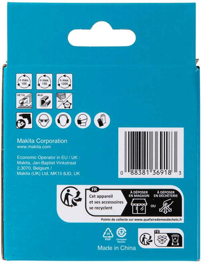 Makita HSS Bi-Metal grežimo karuna 86mm D-35536