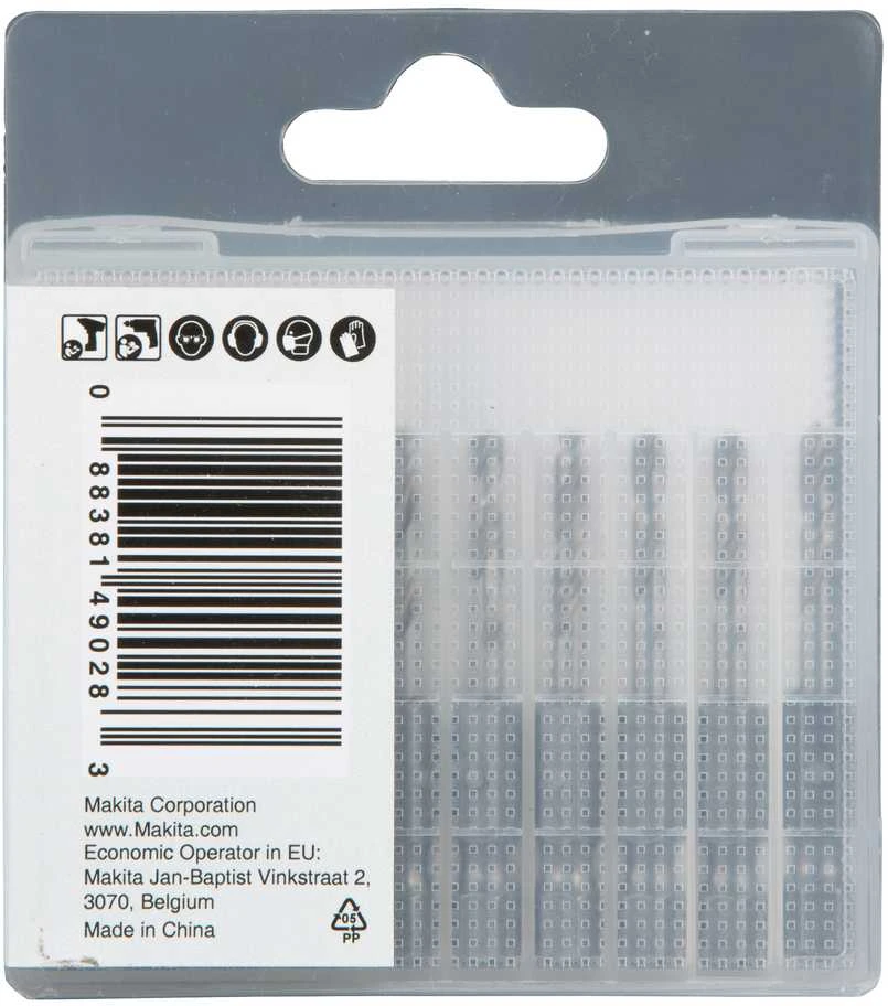 Makita HSS-G grąžtas metalui 3,3x50MM, 1/4". (10Vnt) B-56437