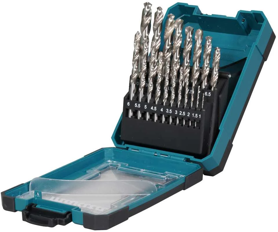 Grąžtas Makita HSS-GS metalo grąžtų rinkinys, 19 cnt (1-10mm) D-78352