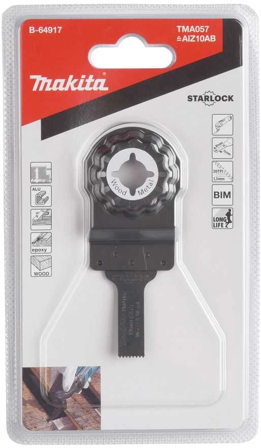 Makita Įgilinamieji pjovimo diskai 10mm TMA057; BiM, Metalas B-64917