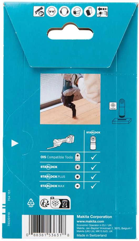 Makita B-64814 Įgilinamieji pjovimo diskai 32mm