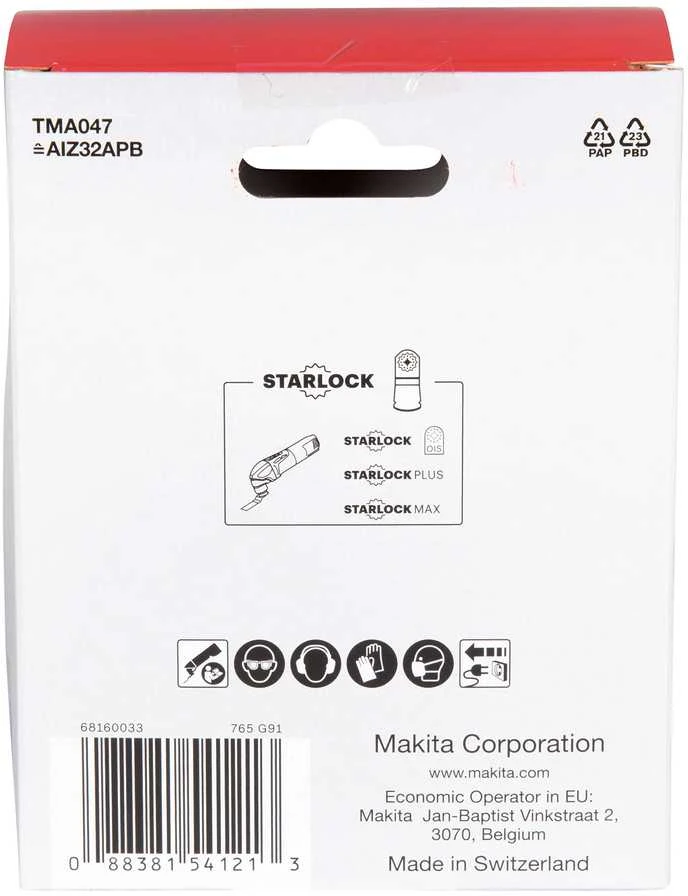 Makita Įgilinamieji pjovimo diskai 32mm B-64814-20