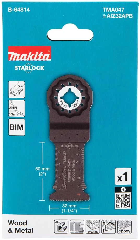 Makita B-64814 Įgilinamieji pjovimo diskai 32mm