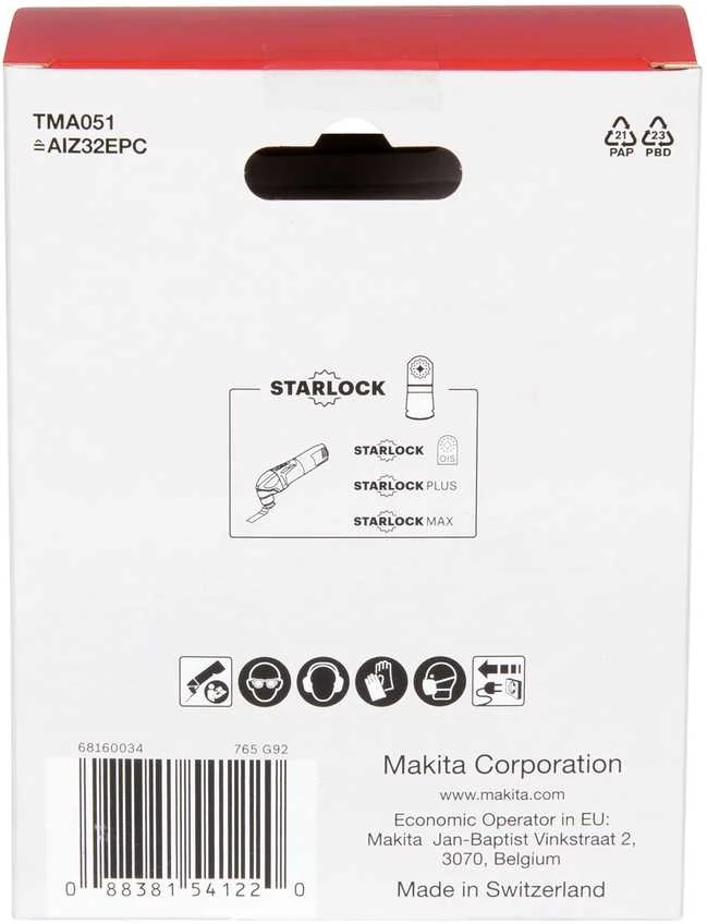 Makita Įgilinamieji pjovimo diskai 32mm B-64858-20