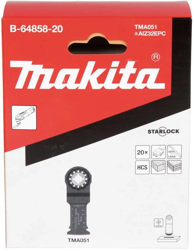 Makita Įgilinamieji pjovimo diskai 32mm B-64858-20