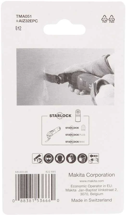 Makita Įgilinamieji pjovimo diskai 32mm B-64858-5