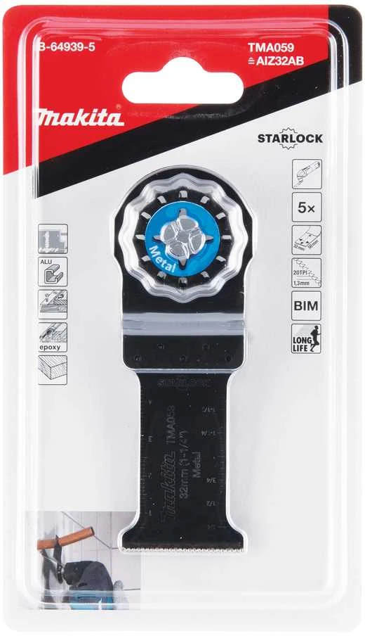 Makita Įgilinamieji pjovimo diskai 32mm B-64939-5