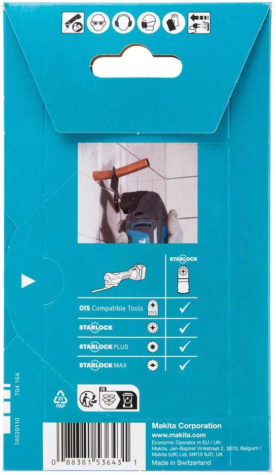 WORX Įgilinamieji pjovimo diskai 32mm B-64939