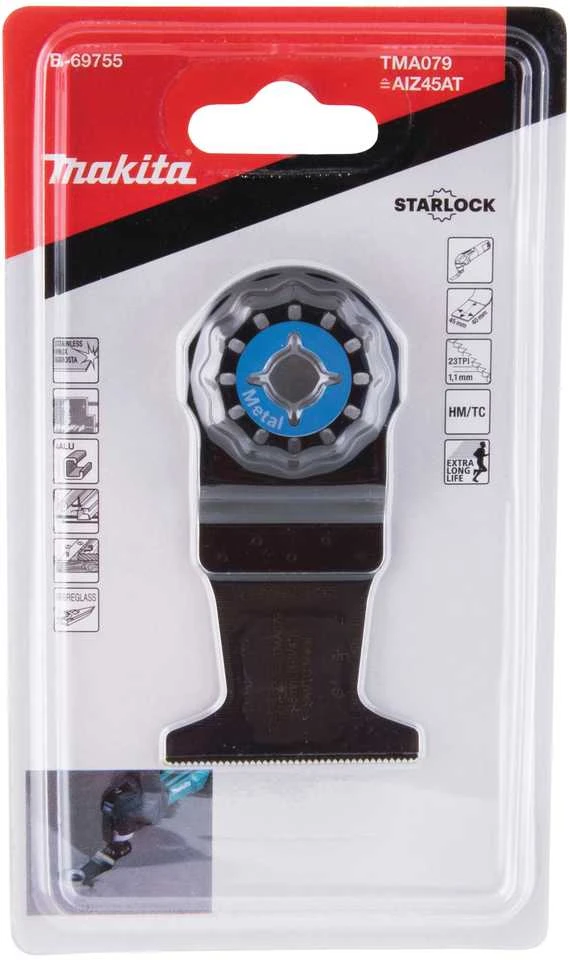 Makita Įgilinamieji pjovimo diskai 45 TMA079, TC/HM, STARLOCK B-69755