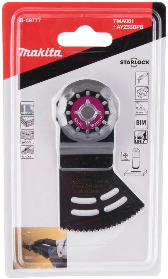 Makita Įgilinamieji pjovimo diskai 53 TMA081, BIM, STARLOCK B-69777
